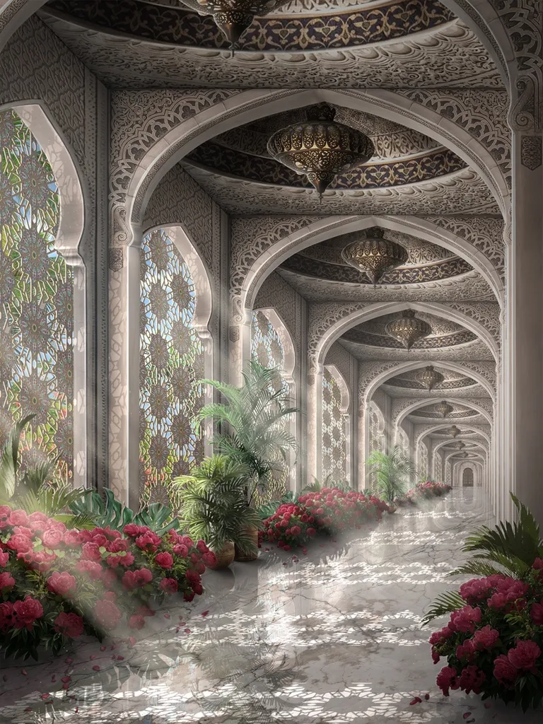 1 сезон 2 серия - Коридор во дворце султана