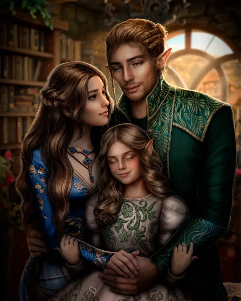 3 сезон 9 серия Финальная кат-сцена с Теей и Ваалем *Вариант с ребёнком