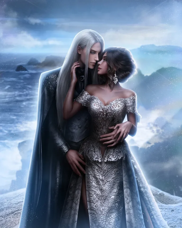 2 сезон 3 серия Кат-сцена с Аргеном и Ригель Доступна за покупку сверхлегендарных образов «Ringed and Doomed» Внешность Ригель: Течение Мауле