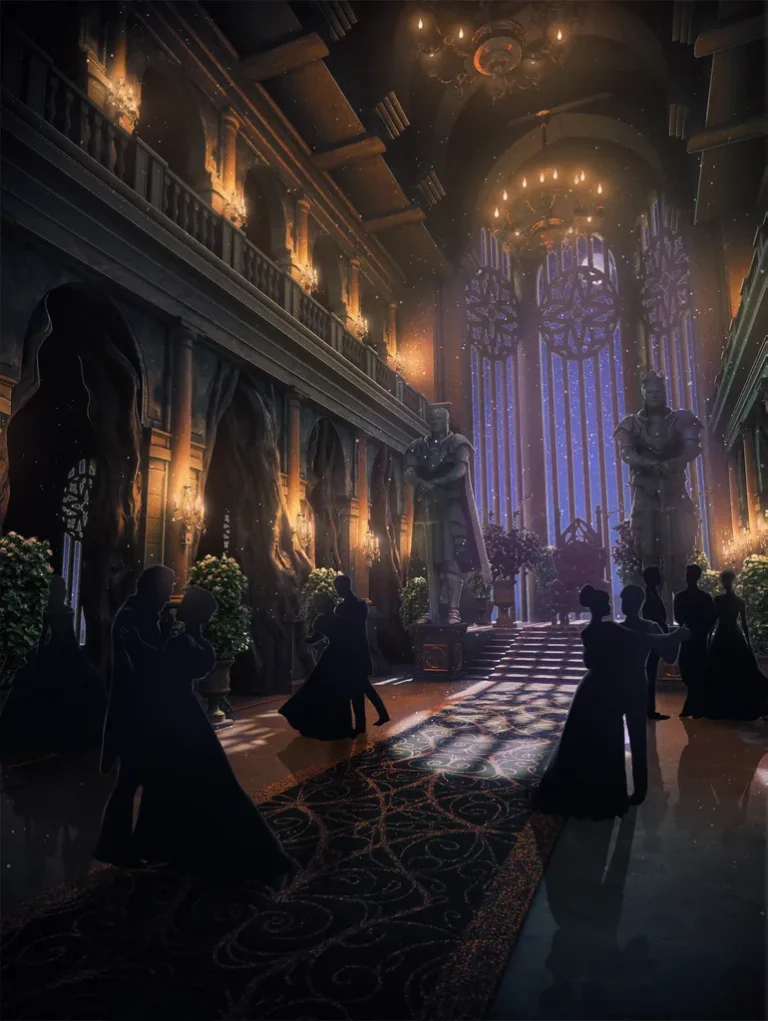 3 сезон 7 серия - Тронный зал / Ночью