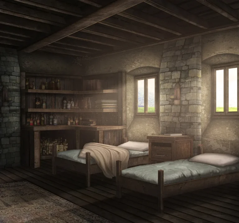 1 сезон 3 серия - Больничное крыло в домике лекаря