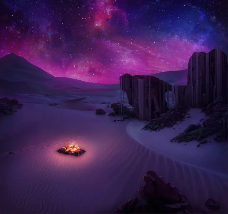 1 сезон 9 серия - Лиловая Пустыня / Ночью