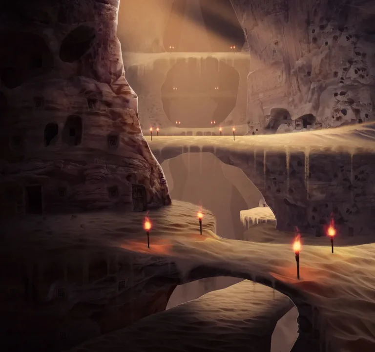 1 сезон 10 серия - Поселение под землёй