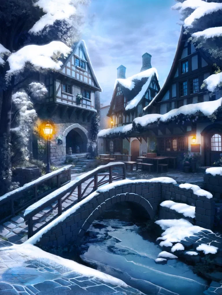 3 сезон 5 серия - Центр столицы тёмных эльфов / Зимой