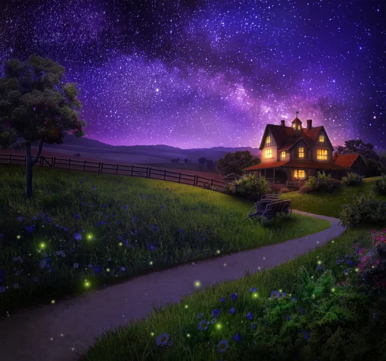 2 сезон 5 серия - Фермерский домик родителей Эми / Ночью