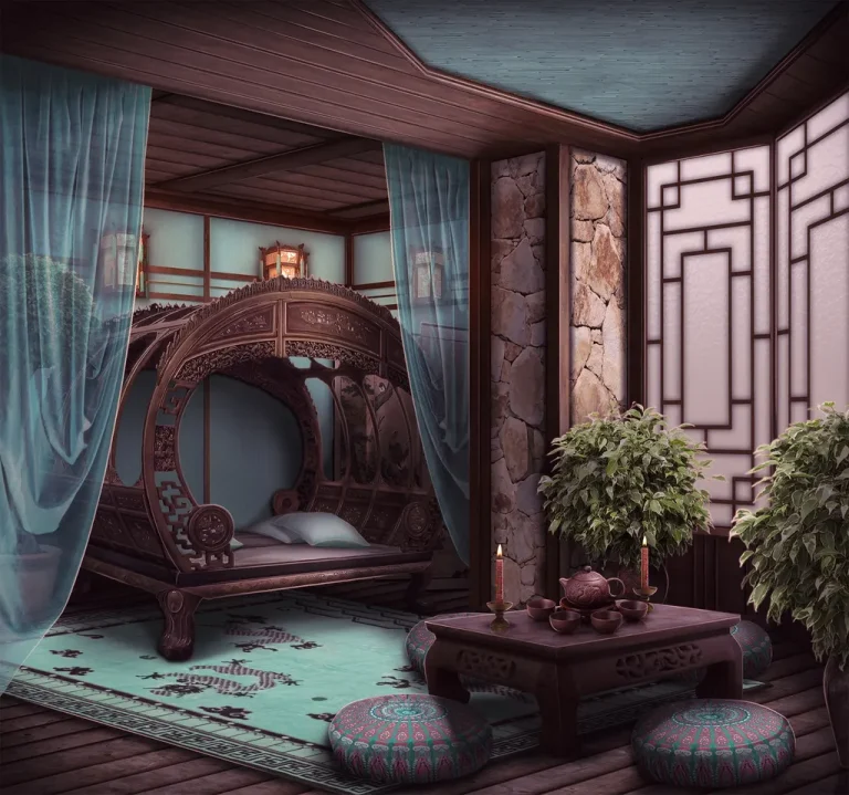 1 сезон 7 серия - Комната Мэны в доме Тао