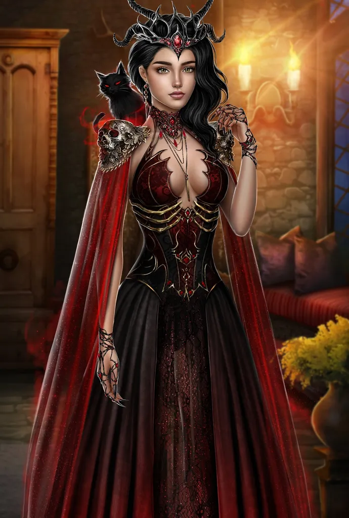 Эксклюзивный образ на Хэллоуин "Lilith" Стоимость: 150 звёздных монет