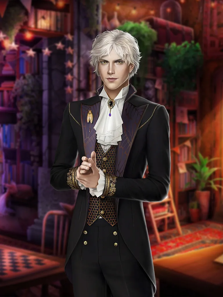 Господин Никто, незнакомец из книжного магазина первое появление: 1 сезон 1 серия возможна любовная линия