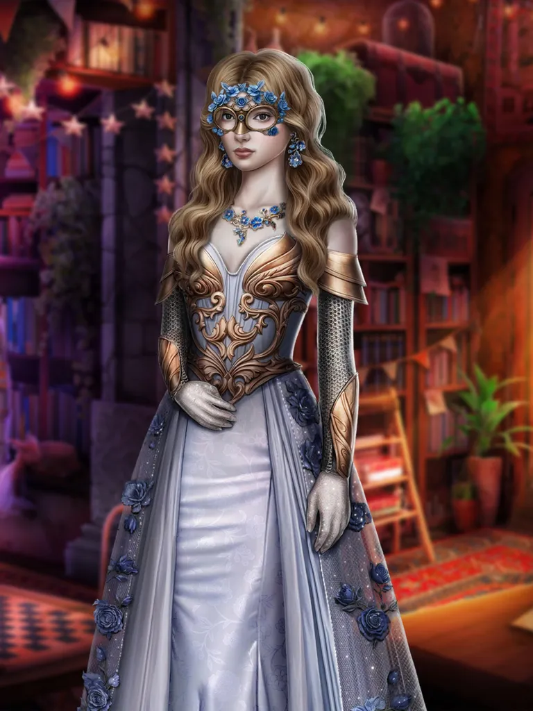 Эми, служанка появление в новом образе: 2 сезон 8 серия возможна любовная линия Женский наряд + длинные волосы Цветочная маска: бесплатно