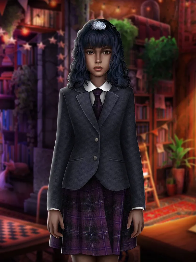 Элиза в школьные годы Появление в новом образе: 1 сезон 6 серия Внешность: Афроамериканская