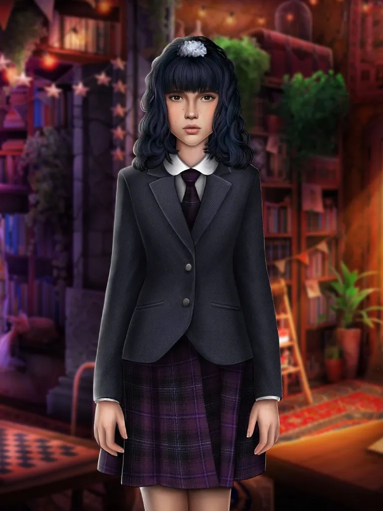 Элиза в школьные годы Появление в новом образе: 1 сезон 6 серия Внешность: Латиноамериканская