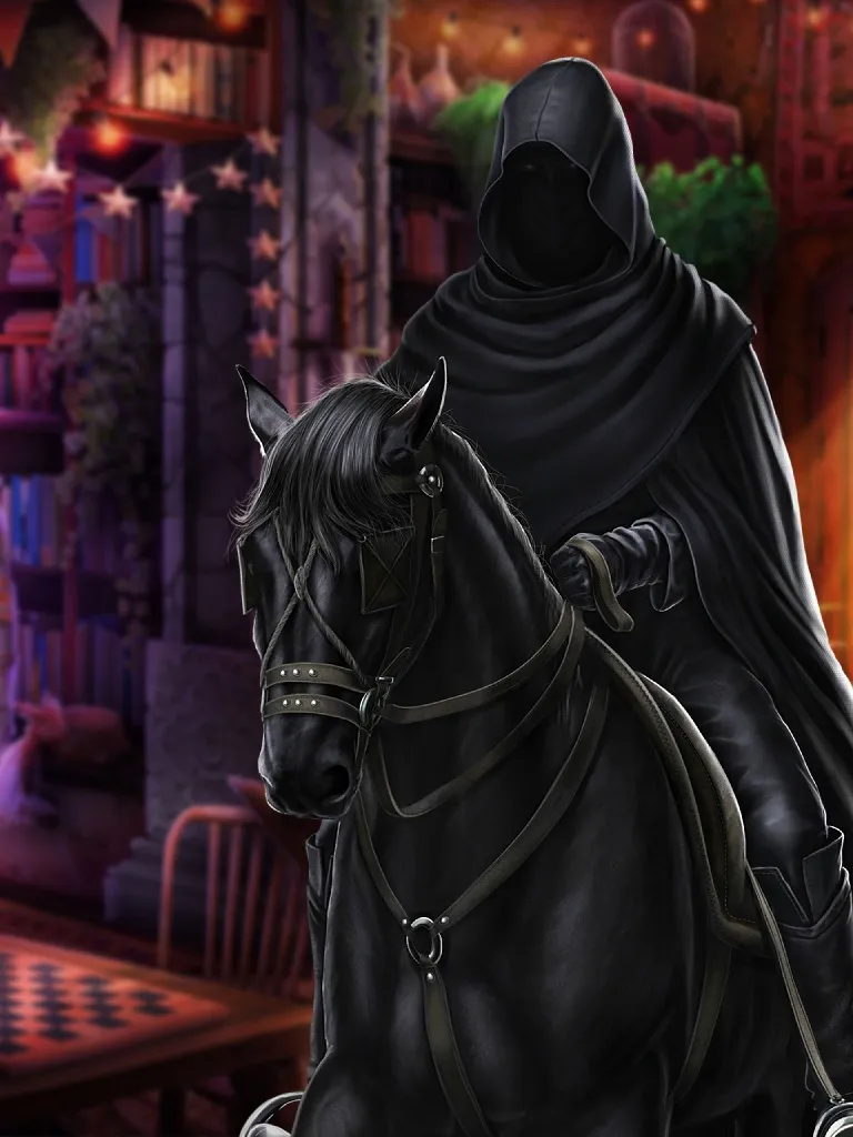 Чёрный всадник первое появление: 1 сезон 10 серия