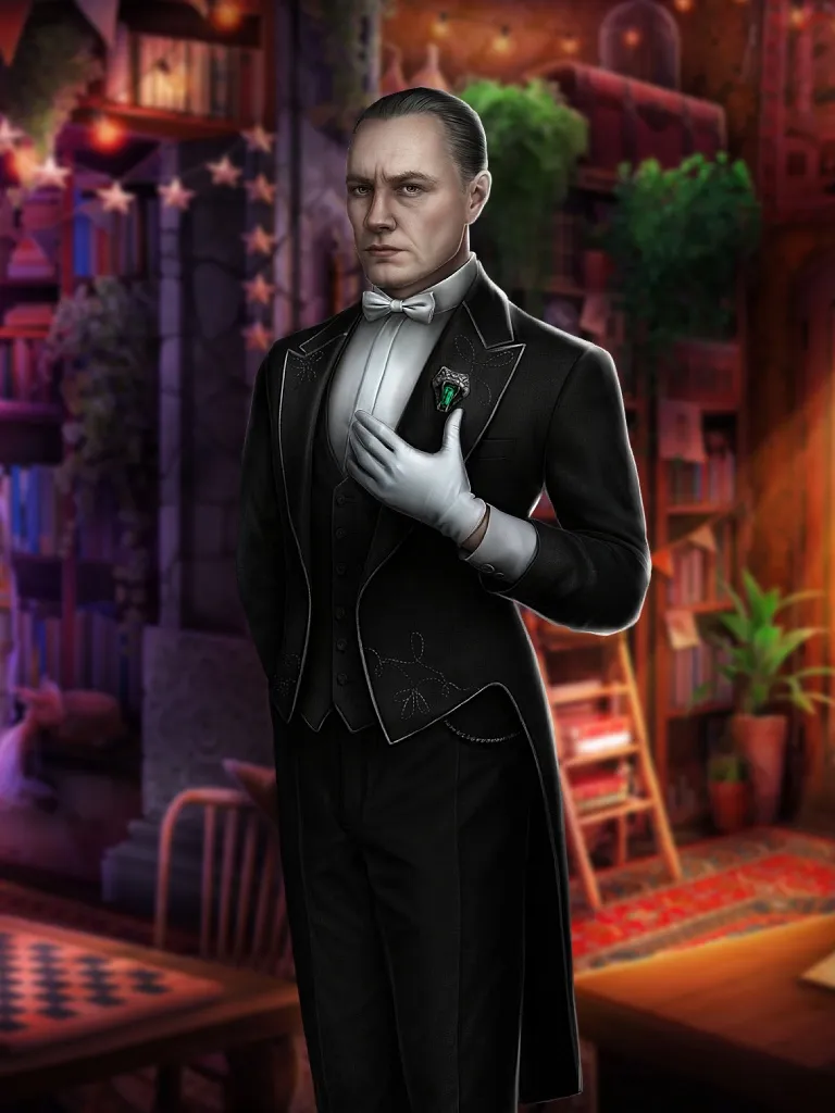 Дворецкий в поместье Честертона первое появление: 2 сезон 3 серия