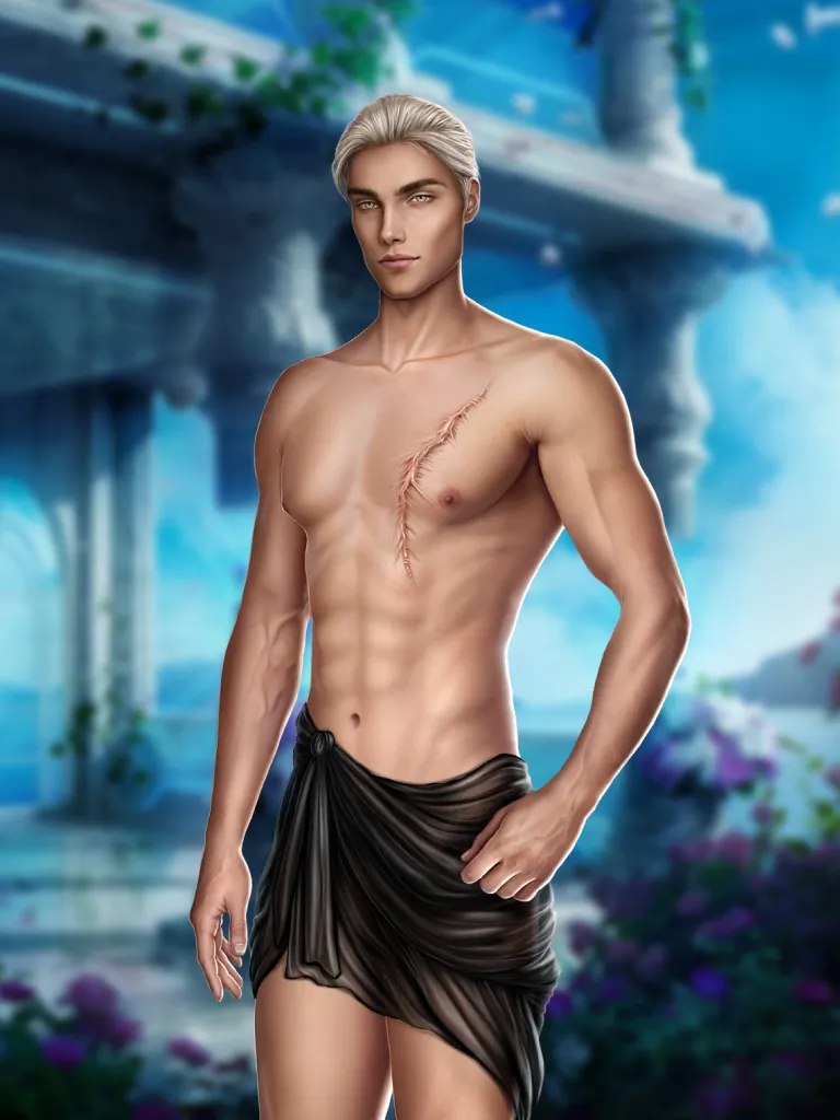 Феникс, двоюродный брат Ригель первое появление в обнажённом виде с шрамом: 1 сезон 6 серия возможна любовная линия