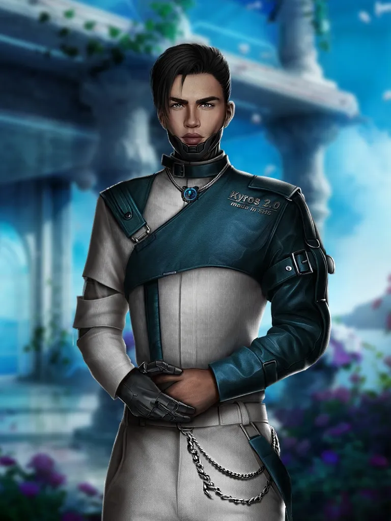 Кирос, андроид Внешность: Афро Волосы: Тёмные Наряд: Кирос 2.0 возможна любовная линия появление в новом образе: 2 сезон 2 серия