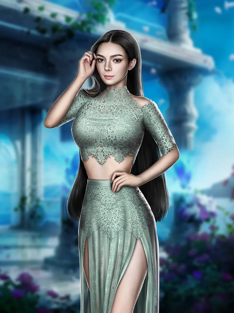 Лира, запасная невеста Аргена появление в новом образе: 2 сезон 4 серия *Лира появится в этом образе, если купить наряд "Русалочка"