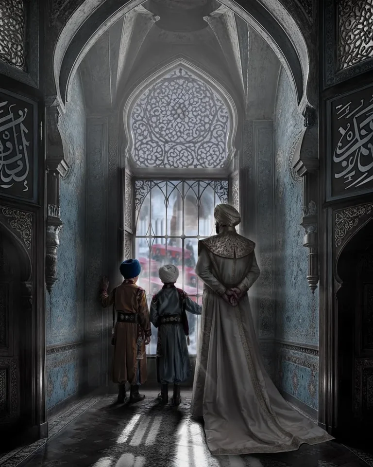 1 сезон 4 серия - Сюжетная кат-сцена с султаном Эмирханом, Фаязом и Исханом