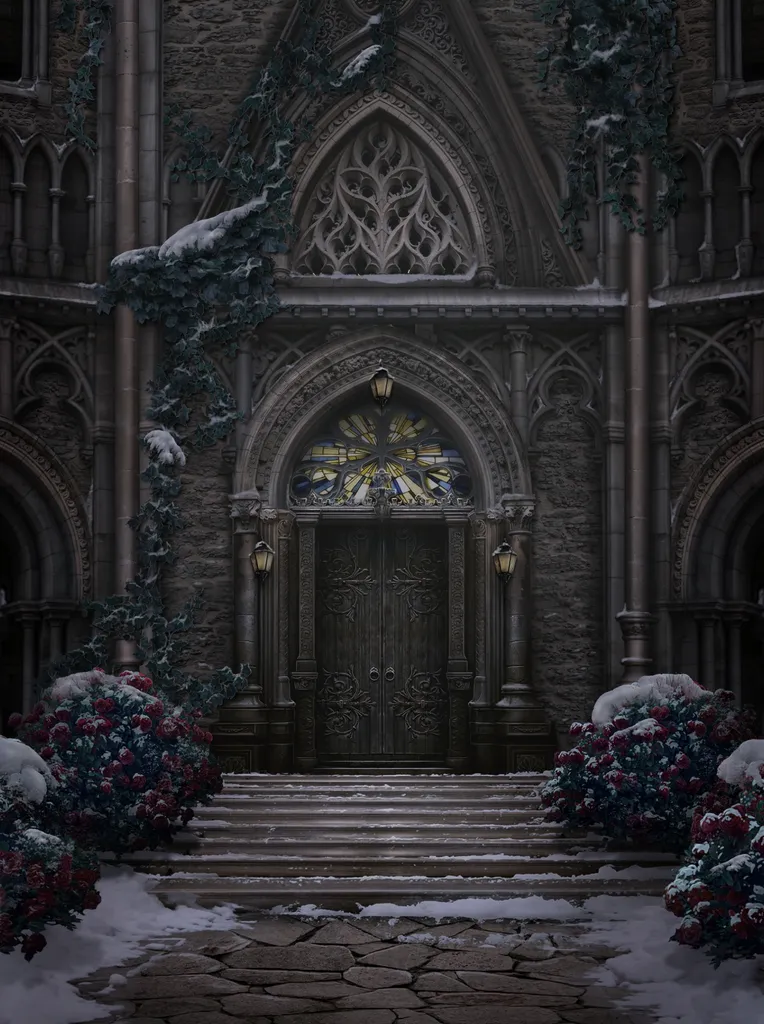 2 сезон 2 серия - Вход в замок Алистера / Зимой / Настоящее