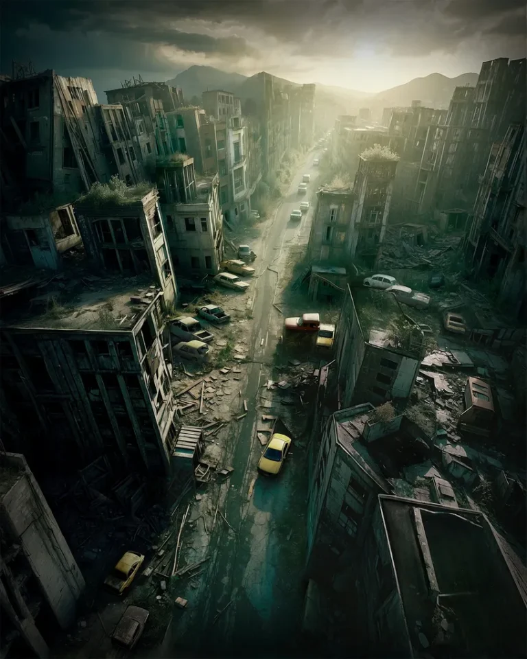 1 сезон 1 серия - Вступительный фон апокалипсиса