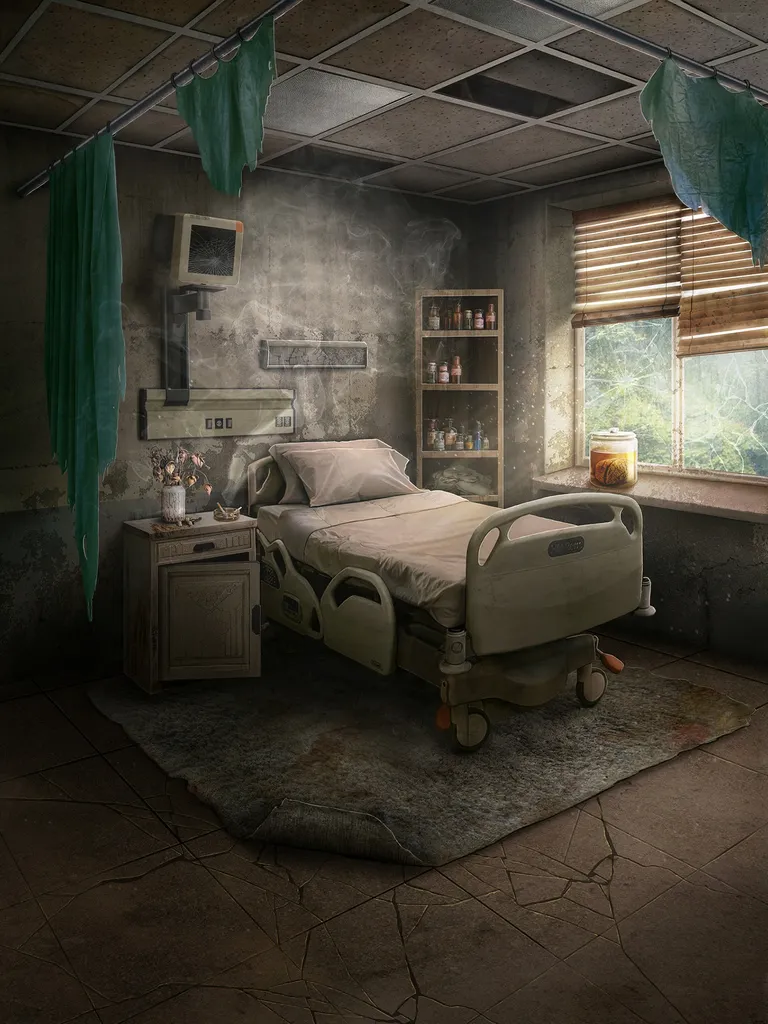 1 сезон 1 серия - Палата полуразрушенной больницы