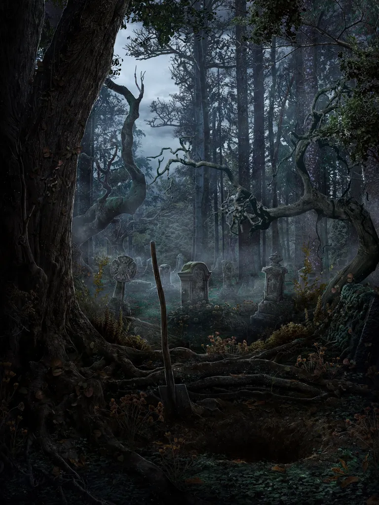 1 сезон 3 серия - Кладбище в лесу