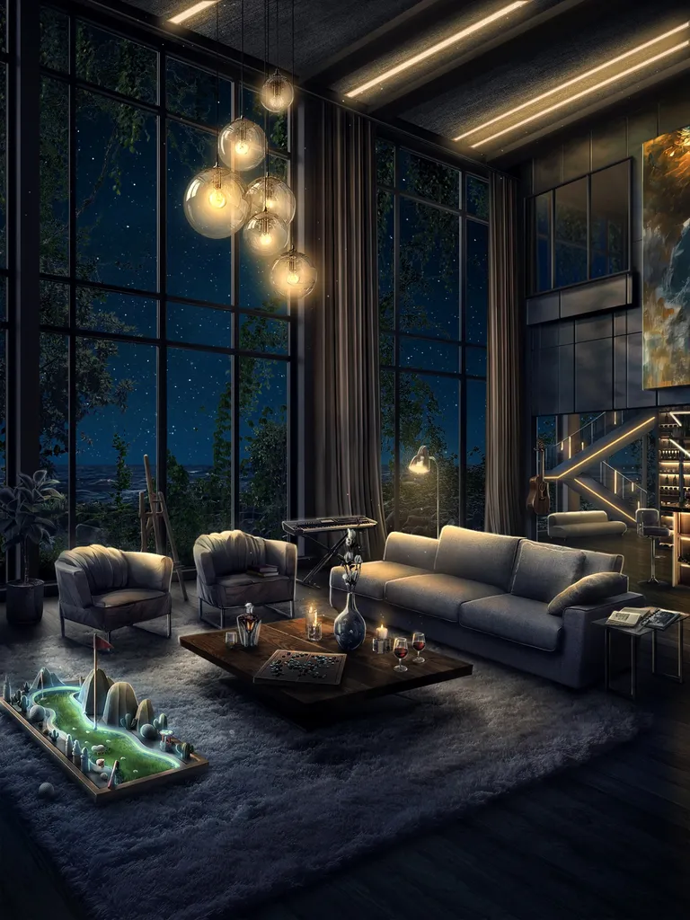 1 сезон 3 серия - Гостинная в поместье Артура / Ночью Проводники Seven Hearts Stories Проводники Se