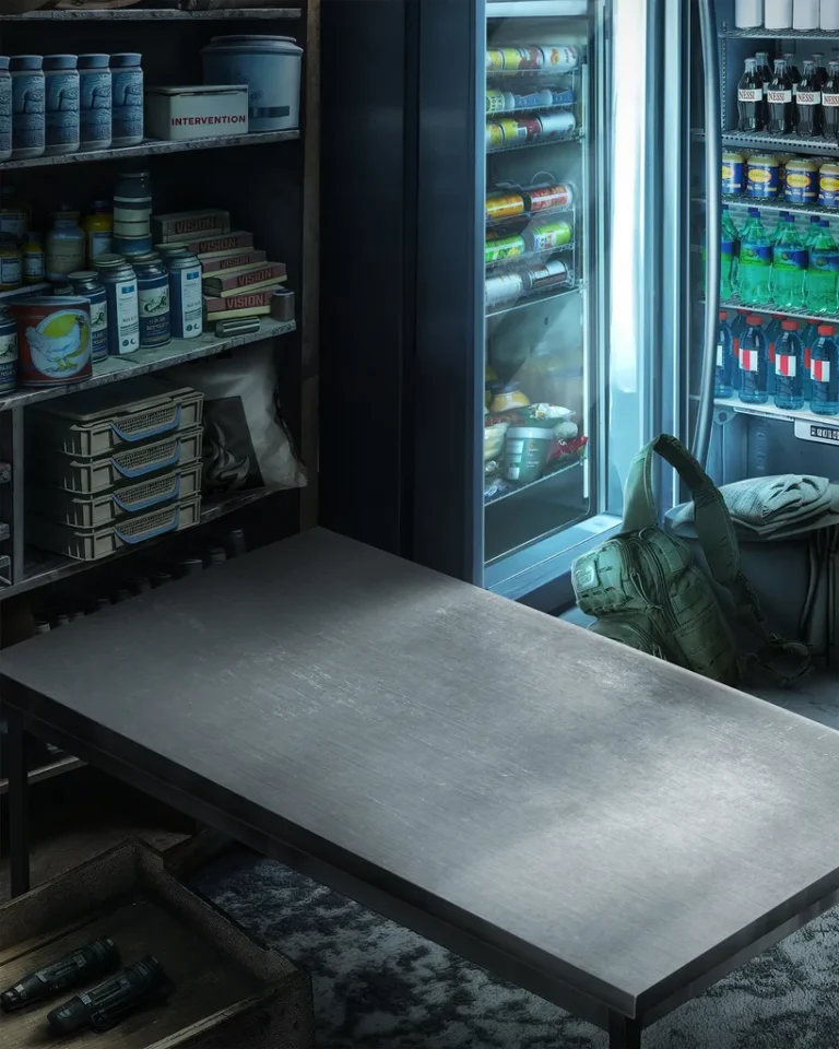 1 сезон 3 серия - Комната без припасов на столе