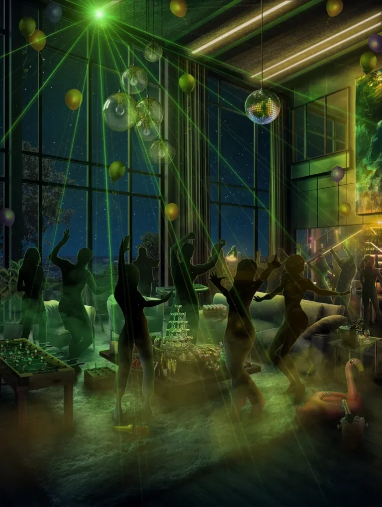 1 сезон 5 серия - Гостинная в поместье Артура / Вечеринка