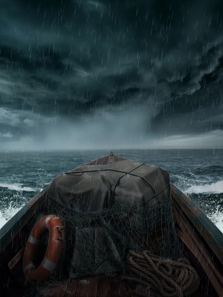 1 сезон 5 серия - Лодка в шторм