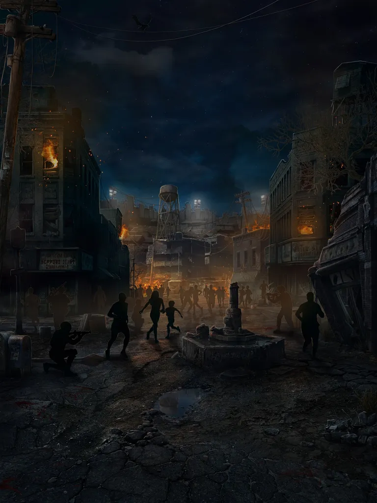 1 сезон 8 серия - Площадь убежища / Ночью