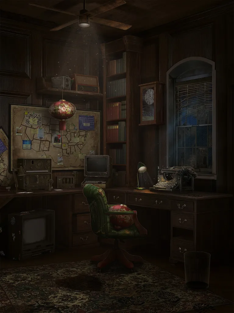 1 сезон 8 серия - Кабинет Сайласа /Ночью