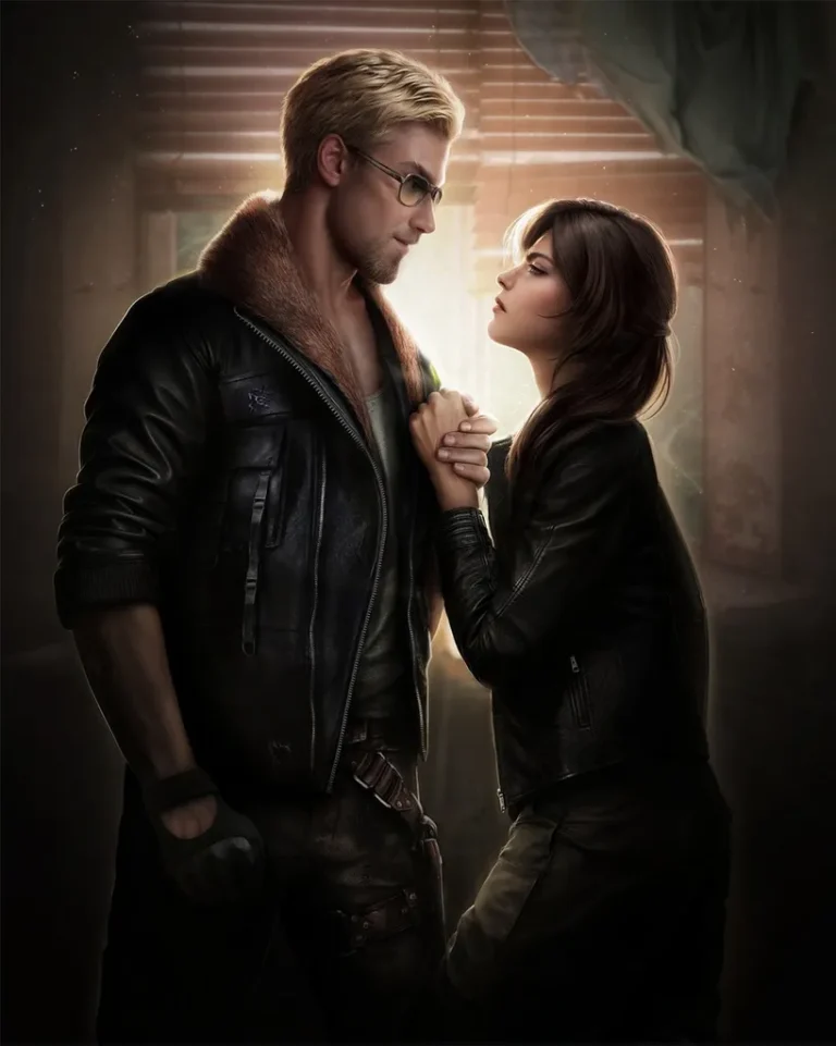 1 сезон 1 серия Кат-сцена с Леоном и Робин