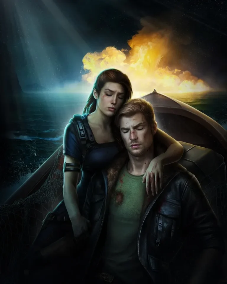 1 сезон 5 серия Кат-сцена с Робин и Леоном