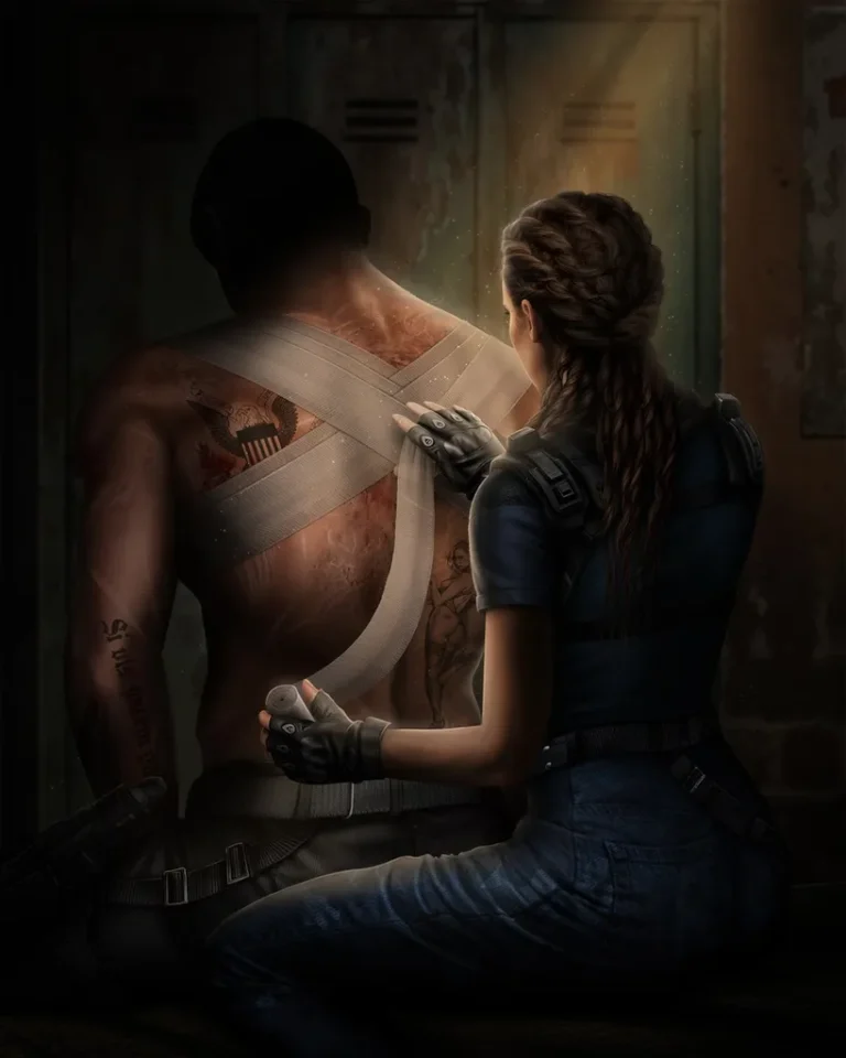 1 сезон 6 серия Кат-сцена с Робин и Винсентом