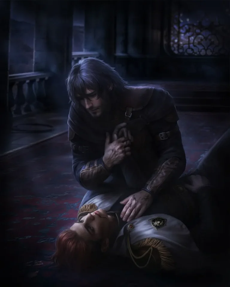 3 сезон 7 серия Кат-сцена с Драгоном и Людвигом