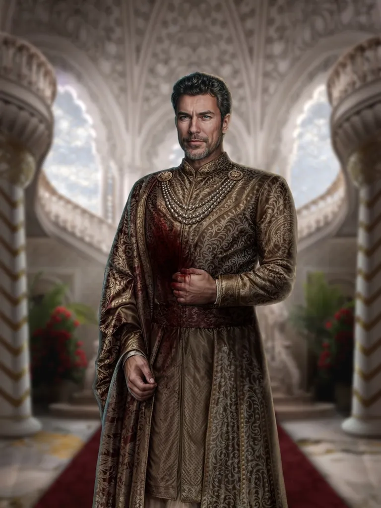 Яран Машаль, отец Мирайи появление с раной на груди: 1 сезон 1 серия