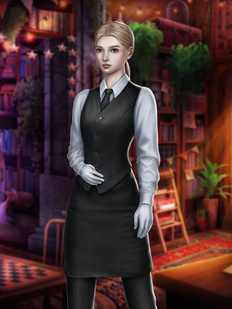 Эми, служанка появление образе официантки: 3 сезон 3 серия