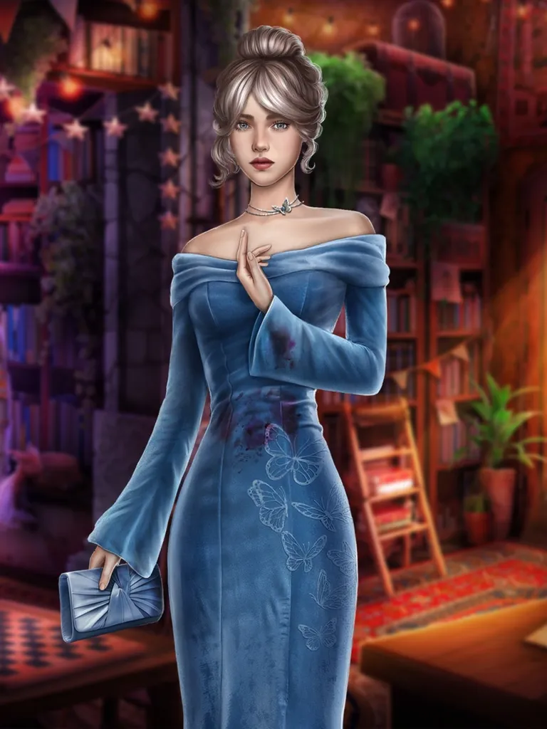 Лючия, принцесса появление в образе жены Равена и с пятном на платье: 3 сезон 3 серия