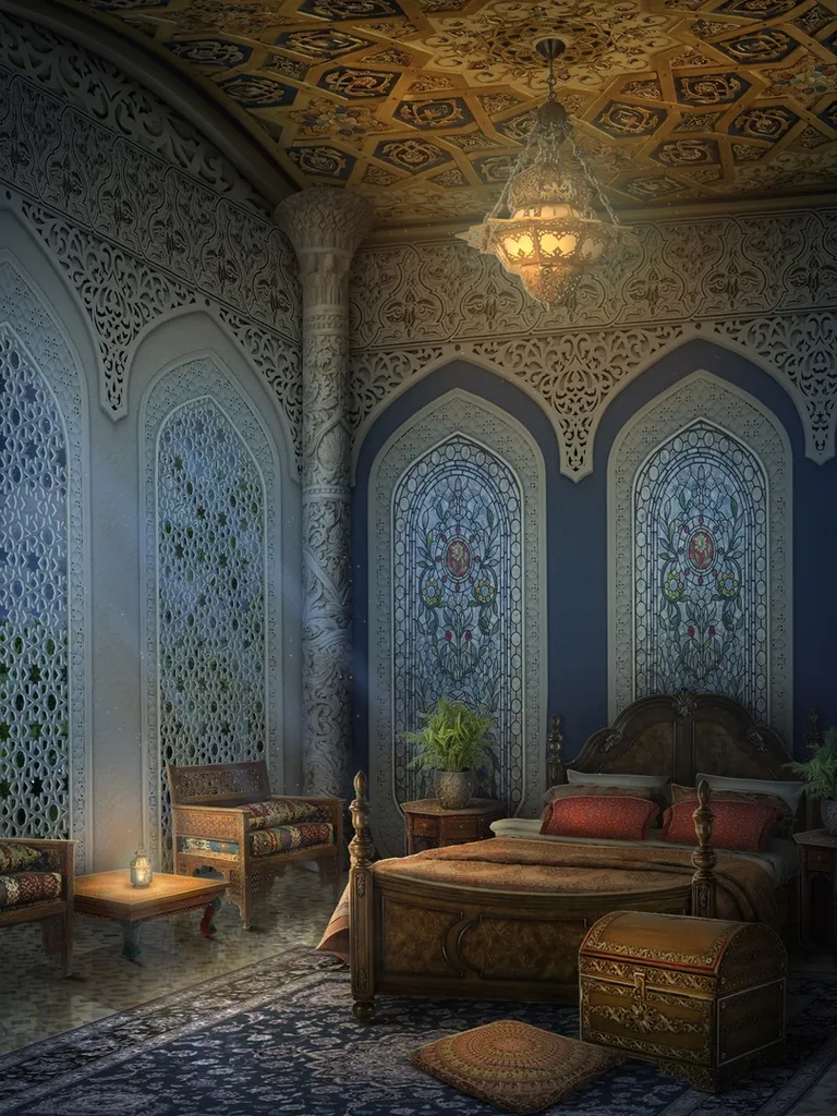 1 сезон 8 серия - Простые покои Мирайи / Ночью