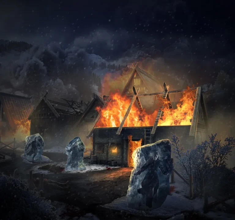 1 сезон 10 серия - Полыхающий Каупанг и его жители во льду