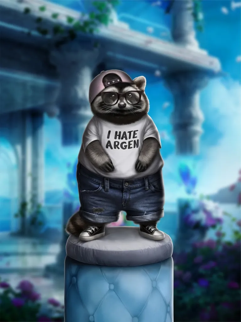 Енот, питомец Ригель появление в новом образе: 2 сезон 6 серия Наряд "Аргенов пленник": 25 аметистов Аксессуар "В очках лучше": бесплатно