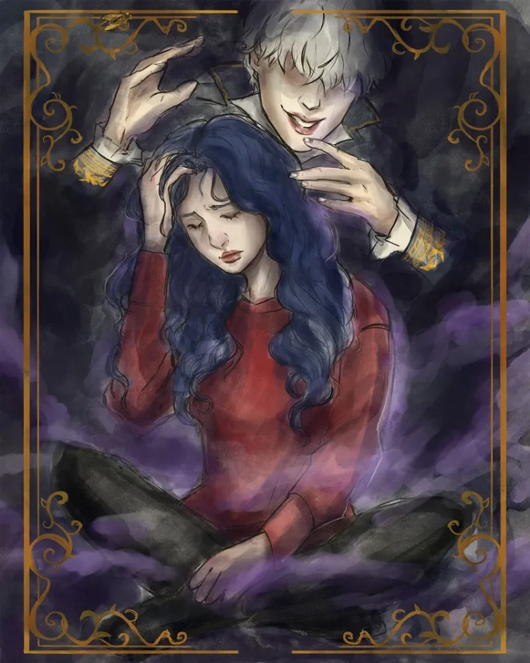 3 сезон 9 серия - Финальная иллюстрация с Элизой и Никто