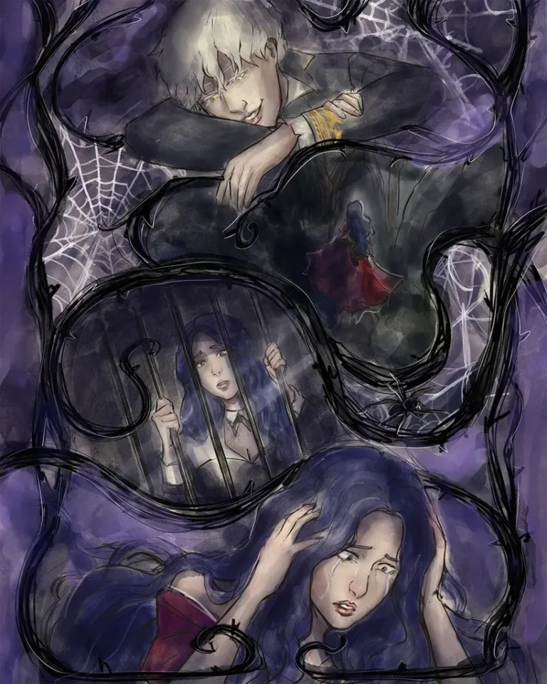 3 сезон 9 серия - Финальная иллюстрация с Элизой и Никто