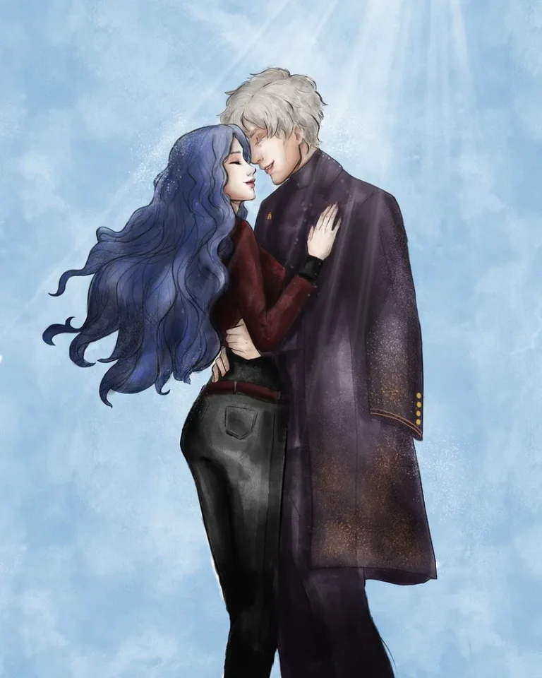 3 сезон 9 серия - Финальная иллюстрация с Элизой и Никто / Финал в реальности