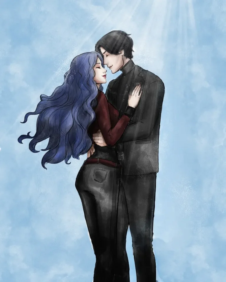 3 сезон 9 серия - Финальная иллюстрация с Элизой и Равеном / Финал в реальности