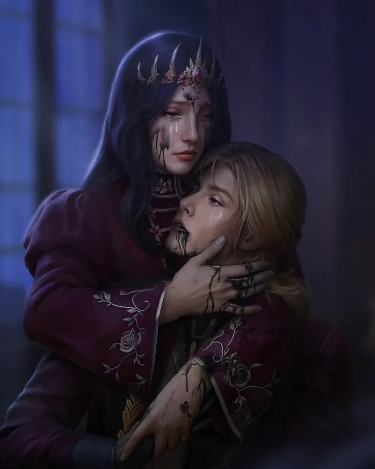 3 сезон 8 серия Кат-сцена с Элизой и Эйденом