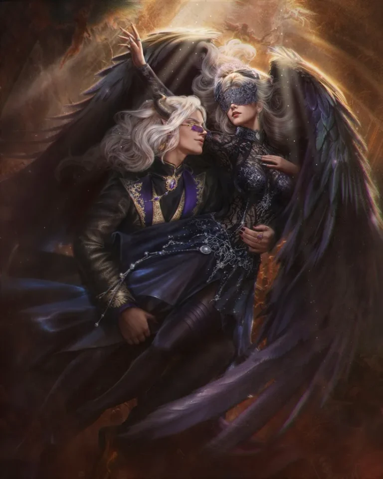 3 сезон 8 серия Кат-сцена с Элизой и Никто Доступно при покупке сверхлегендарного образа «Dark Temptation»