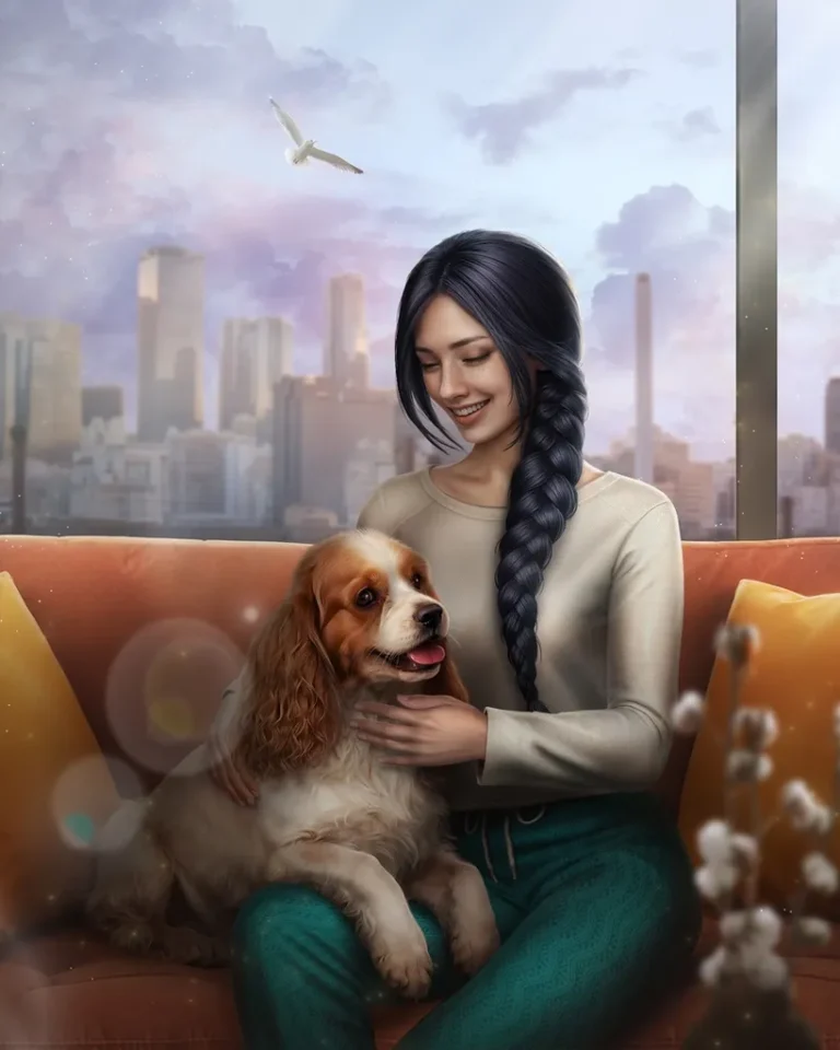 3 сезон 9 серия Кат-сцена с Элизой и собакой Доступна по пути одиночки в реальности