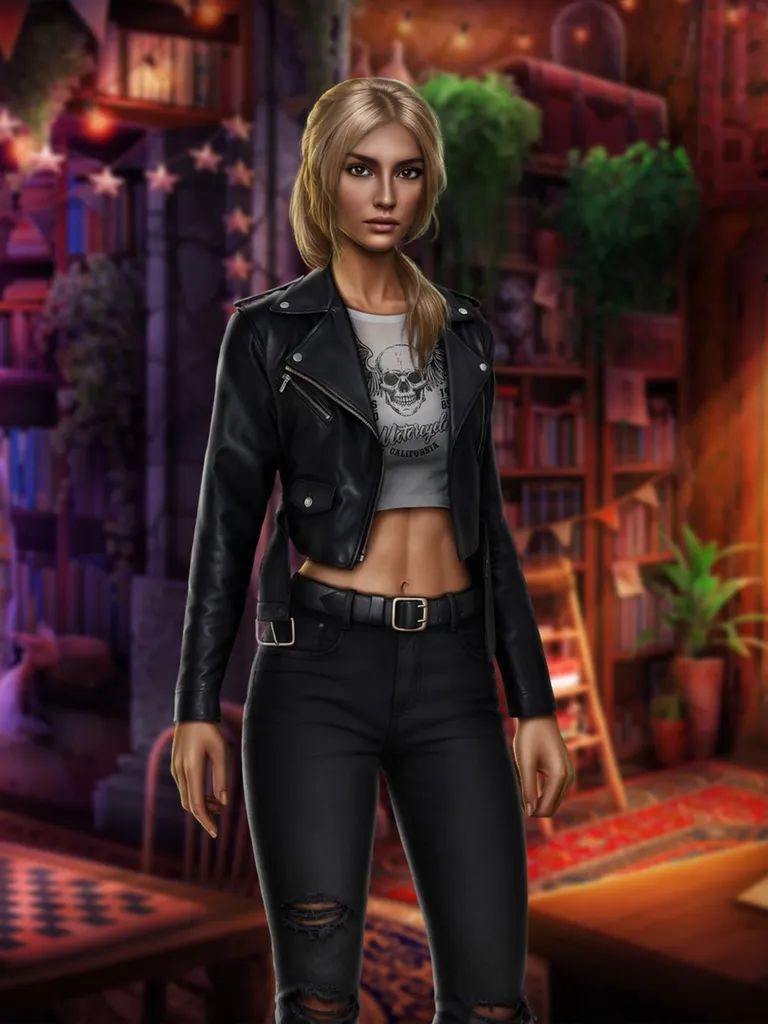 Робин, подруга Элизы первое появление: 3 сезон 9 серия Доступно, если финал по пути одиночки в реальности Робин это главная героиня истории Смертельный Биом