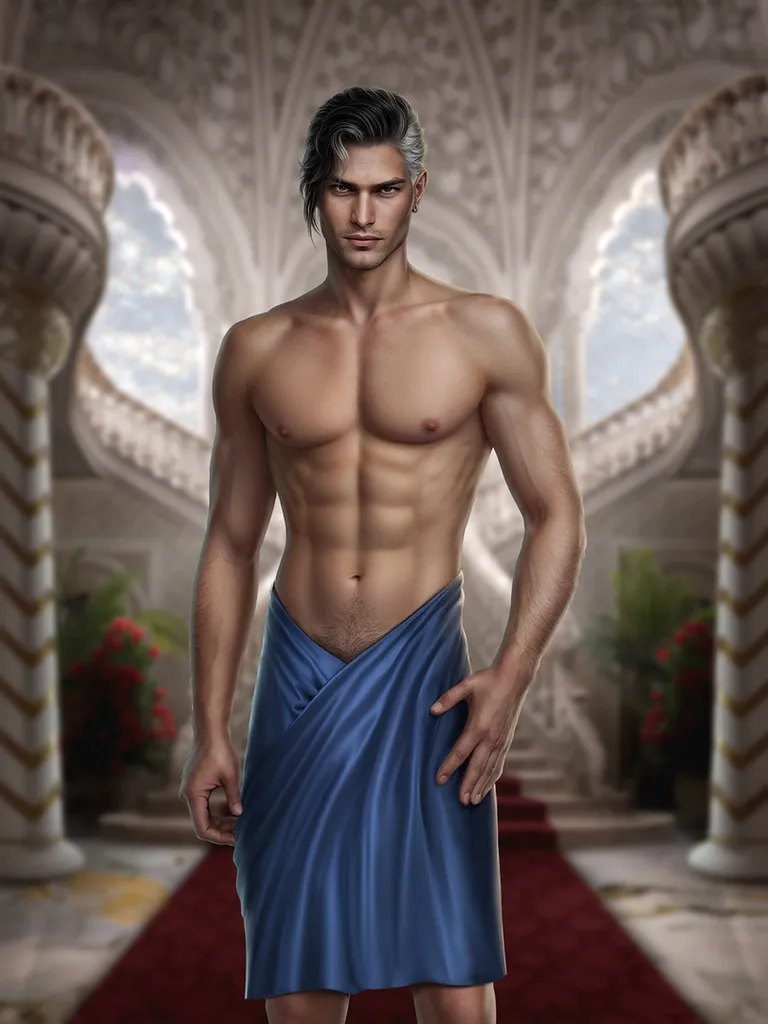 Айман, поданный султана первое появление в обнажённом образе: 1 сезон 12 серия возможна любовная линия